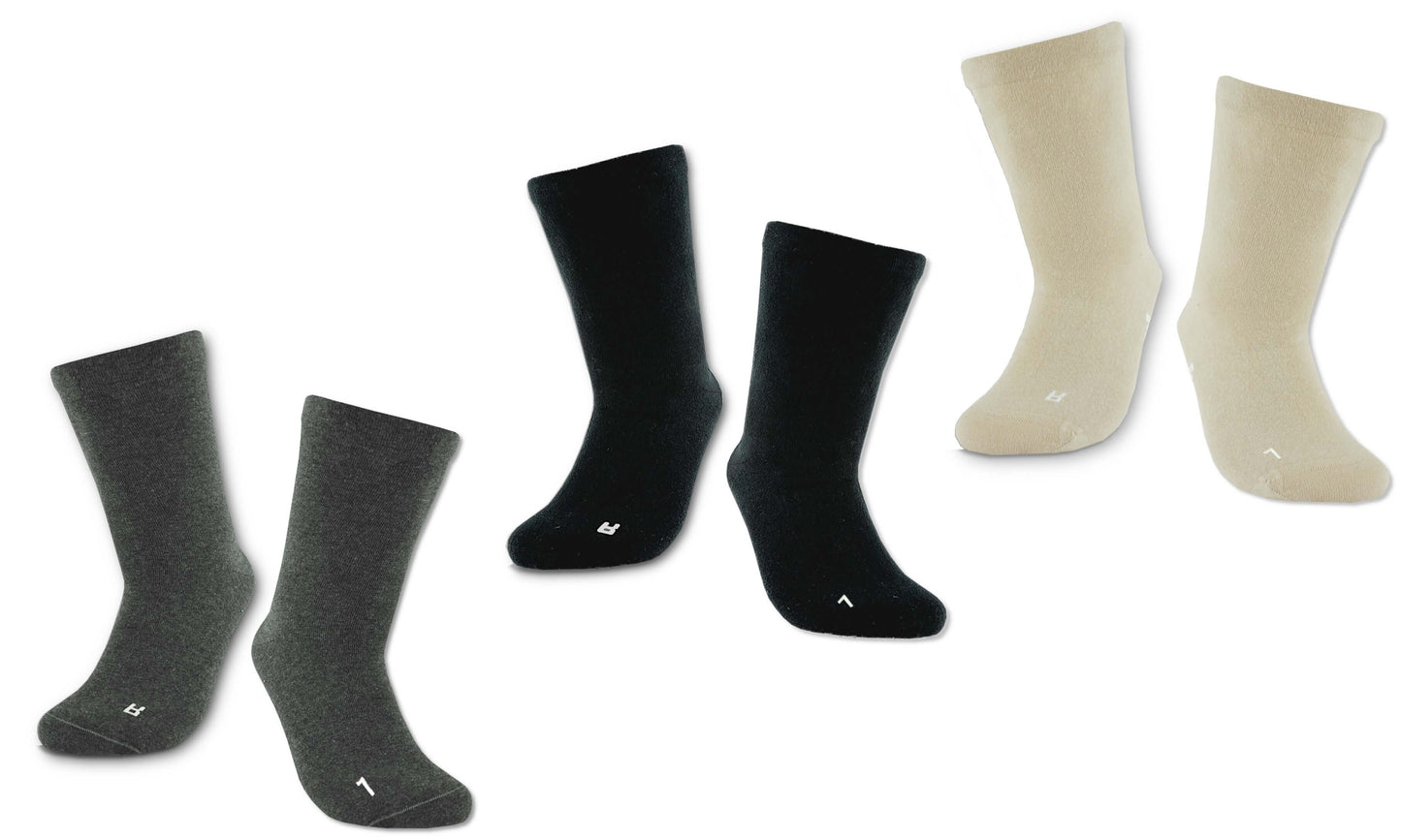 Diabetikersocken Gesundheitssocken ohne Gummi kein einschnüren Herren Damen Strümpfe ohne venenfreundlich Abdrücke extra weit