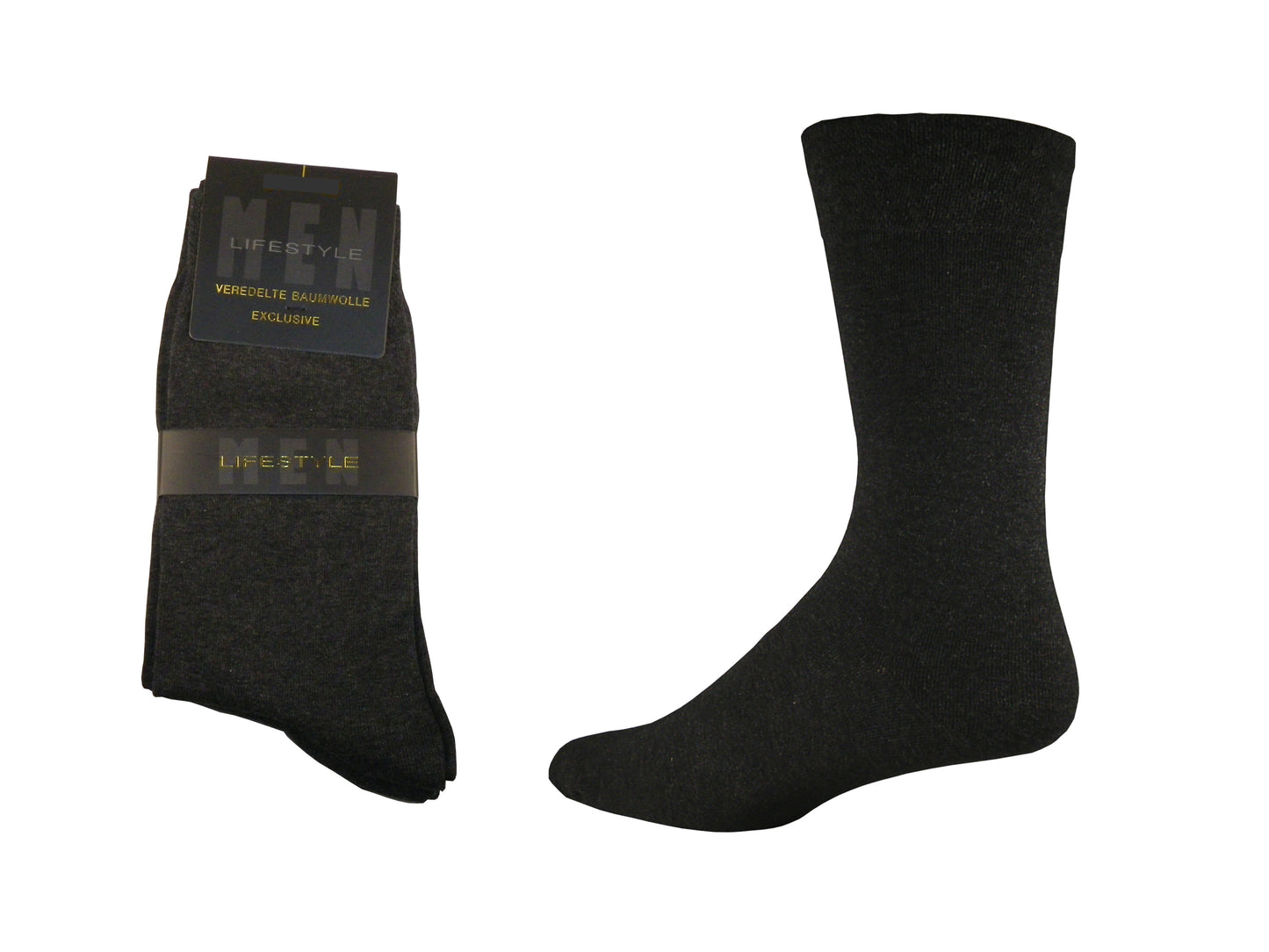 Busines Anzug Socken ohne Gummi Exklusive Premiumqualität kein einschnüren Herren Strümpfe Softbund venenfreundlich Büro Feierlich Arbeit