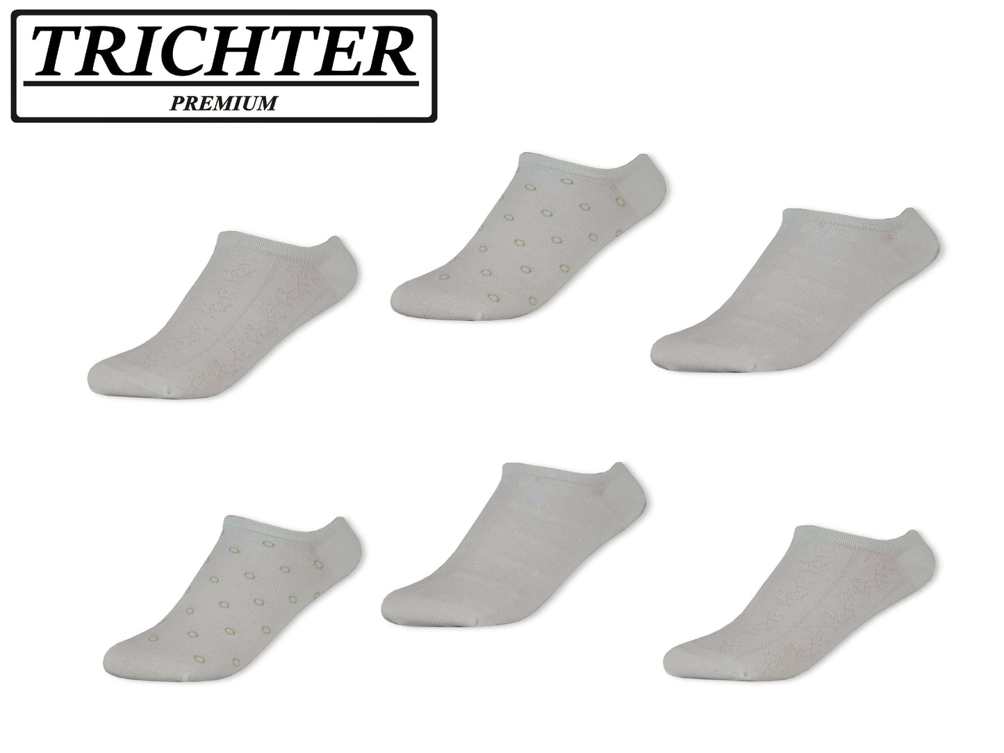 Sneaker-Socken Füßlinge Kurzsocken Damen Set Sport Arbeit Freizeit Funktion Bambus Sommer Leichte trocken Joggen Büro Motiv