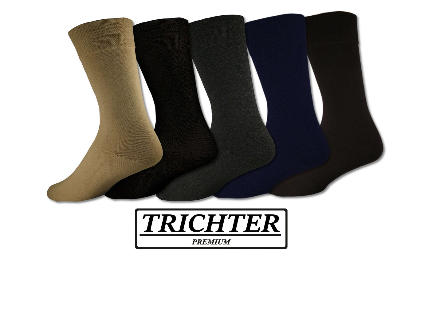 Busines Anzug Socken ohne Gummi Exklusive Premiumqualität kein einschnüren Herren Strümpfe Softbund venenfreundlich Büro Feierlich Arbeit