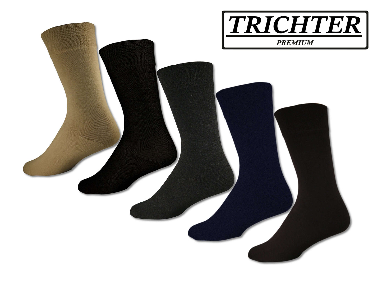 Busines Anzug Socken ohne Gummi Exklusive Premiumqualität kein einschnüren Herren Strümpfe Softbund venenfreundlich Büro Feierlich Arbeit
