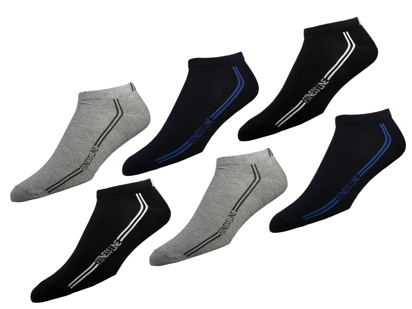 Sneaker-Socken Füßlinge Kurzsocken Herren Set Sport Arbeit Freizeit Funktion Bambus Sommer Leichte trocken Joggen Büro