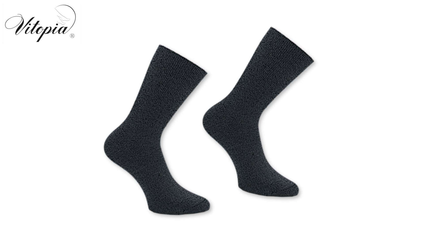 Diabetikersocken Gesundheitssocken ohne Gummi kein einschnüren Herren Strümpfe socken ohne venenfreundlich Abdrücke warm Thermo dick Winter