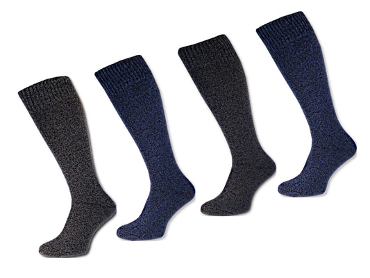 Trichter® 4 Paar Herren Winter Kniestrümpfe extra dick + warm - Herren Thermosocken Kniestrümpfe - www.Socken-Center24.de