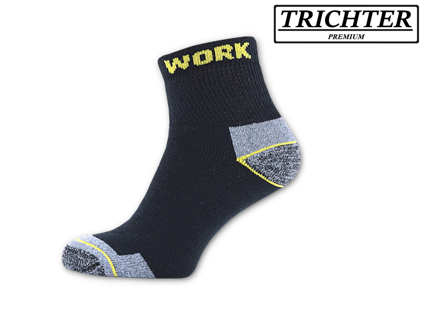 Arbeits Socken Herren Kurzsocken Funktionssocken halblang Trekking mit Vollfrottee kurze Strümpfe Quarter socks robust atmungsaktiv