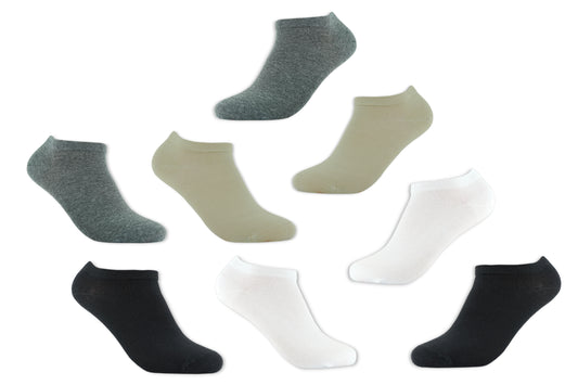 Herren Sneakersocken aus Baumwolle Sportsocken Sommer Füßlinge Knöchelsocken