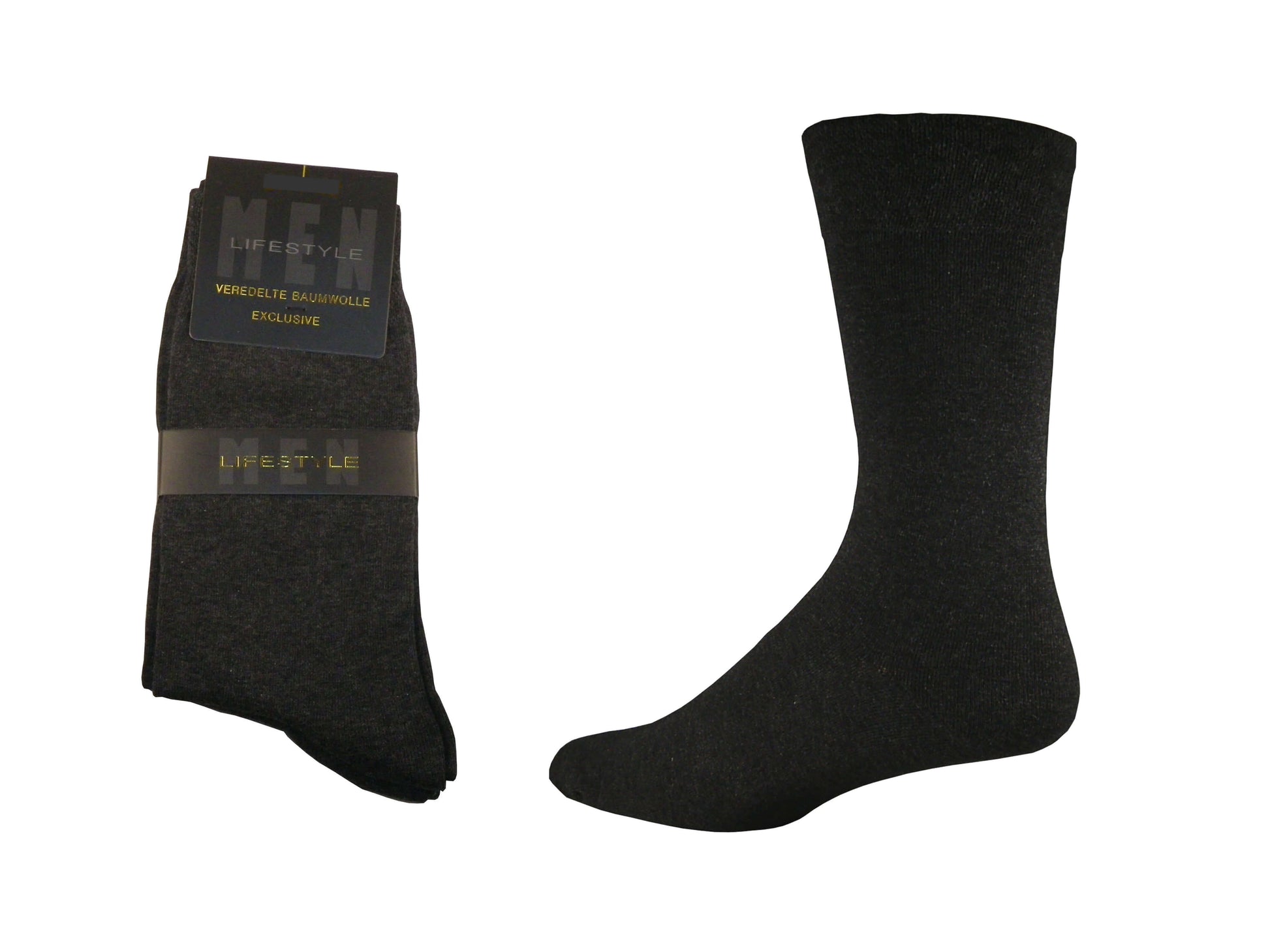 Busines Anzug Socken ohne Gummi Exklusive Premiumqualität kein einschnüren Herren Strümpfe Softbund venenfreundlich Büro Feierlich Arbeit