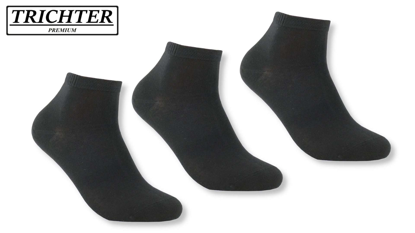 Trichter® 6 Paar Herren Kurzsocken Sneaker Socken aus Baumwolle - Herren Kurzsocken Kurzschaft - www.Socken-Center24.de