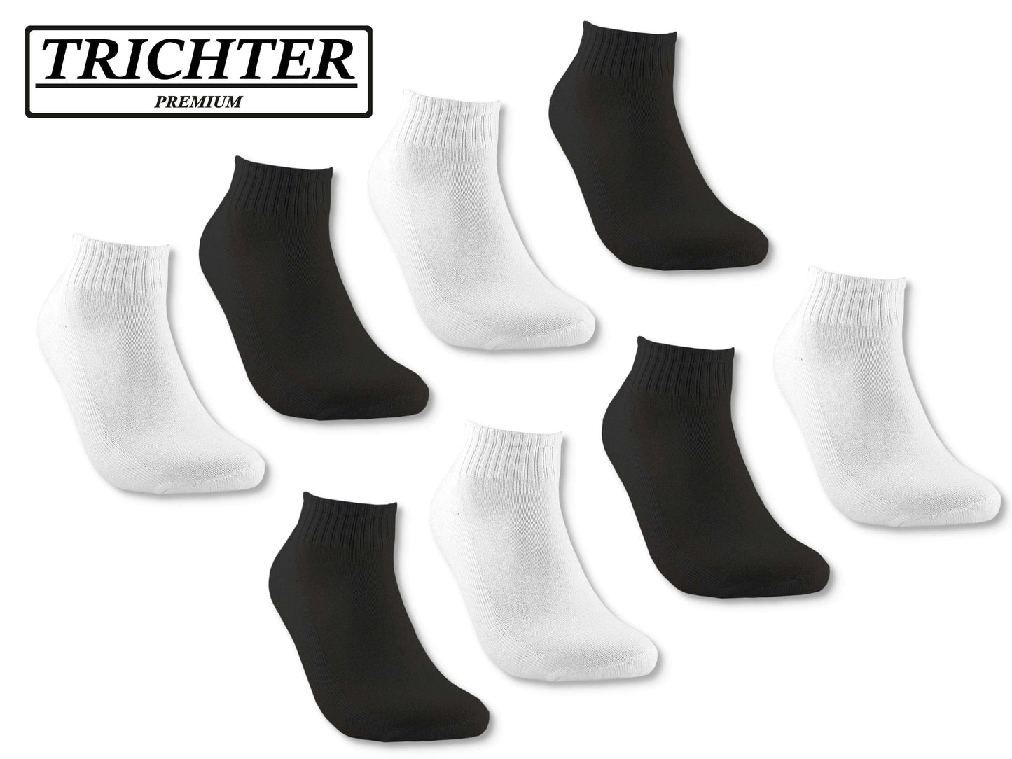 Arbeits Socken Herren Kurzsocken Funktionssocken halblang Trekking mit Vollfrottee kurze Strümpfe Quarter socks robust atmungsaktiv