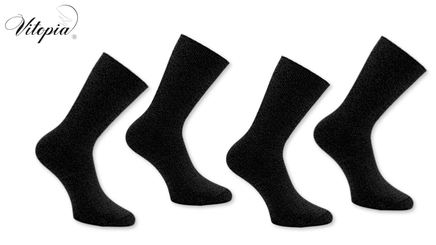 Diabetikersocken Gesundheitssocken ohne Gummi kein einschnüren Herren Strümpfe socken ohne venenfreundlich Abdrücke warm Thermo dick Winter